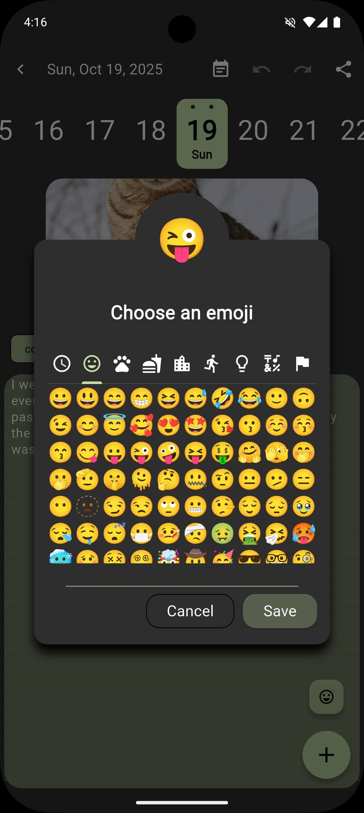 Day Emoji Feature - Emoji Picker