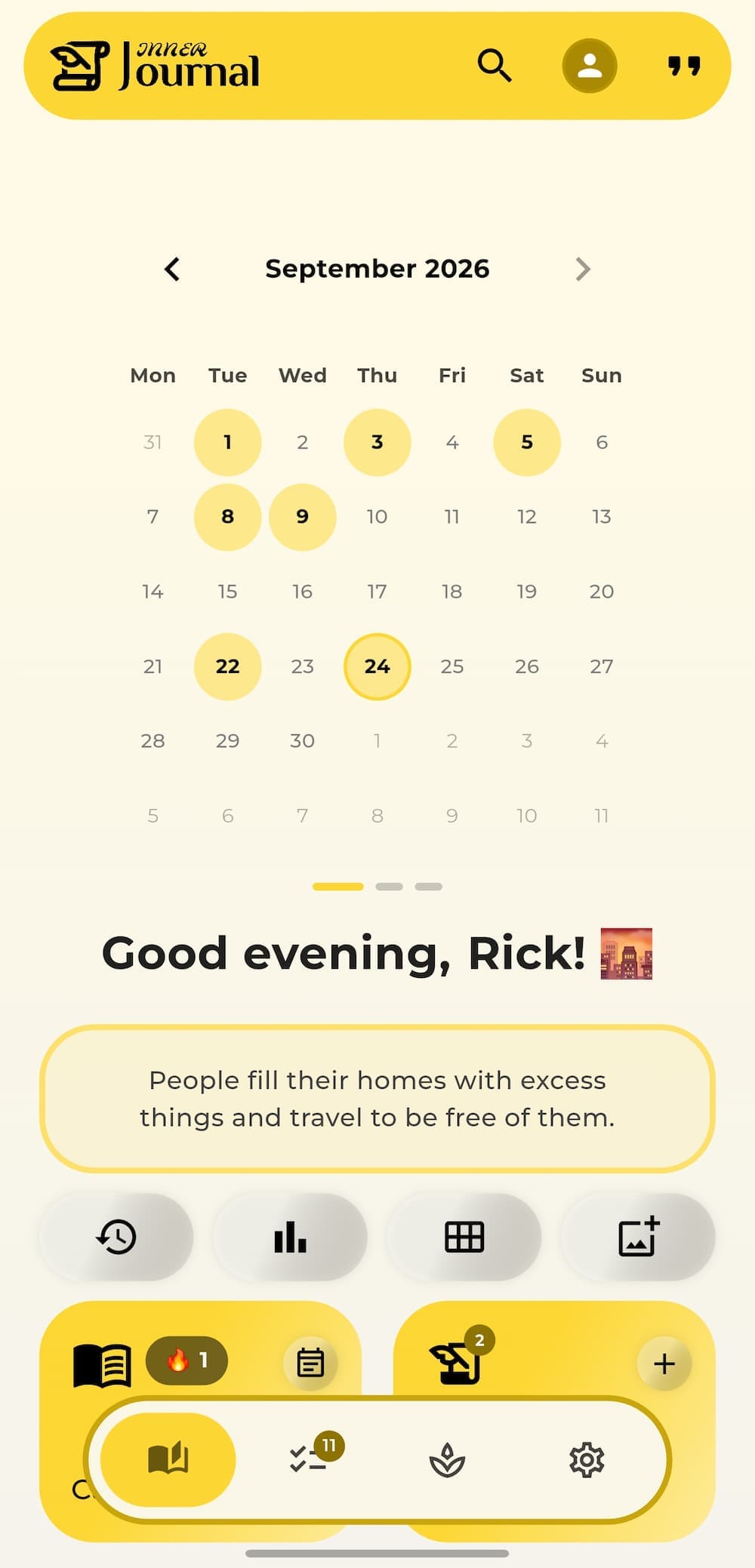 One calendar, every diary